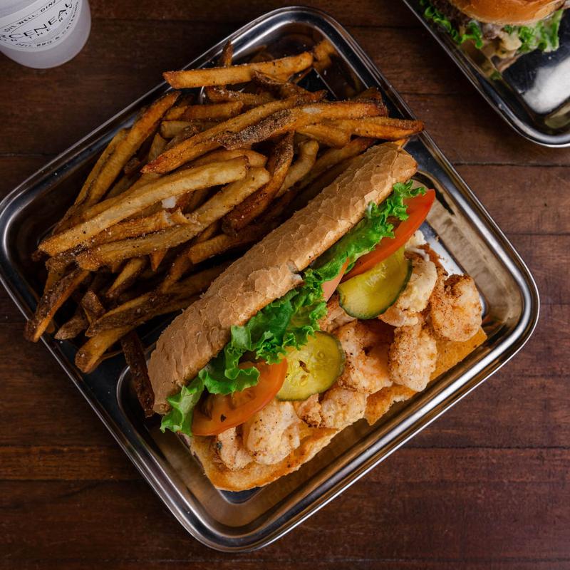 menu item 15 of 26, Shrimp Poboy (GF)