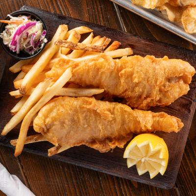 Fish and Chips.