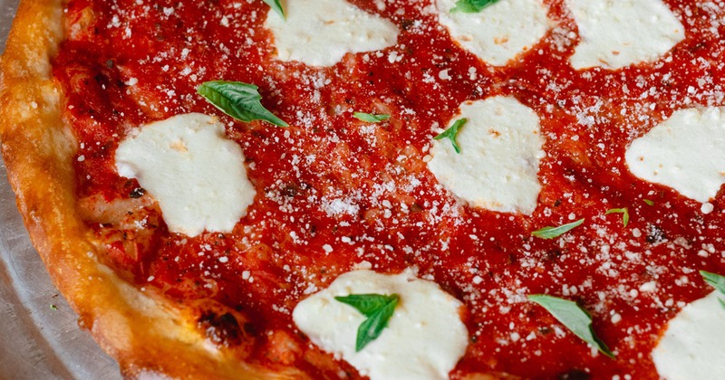 Margherita pizza
