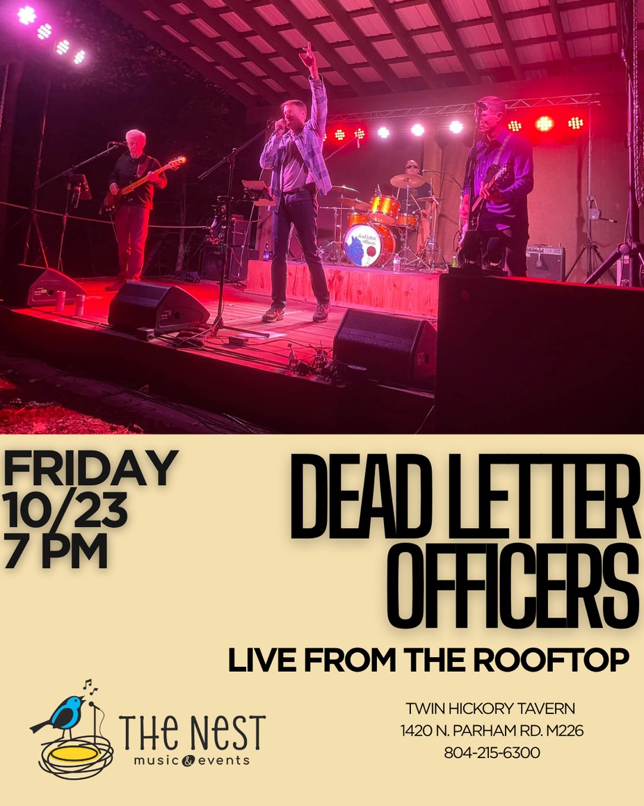Dead Letter Officers Live from the Rooftop  event photo