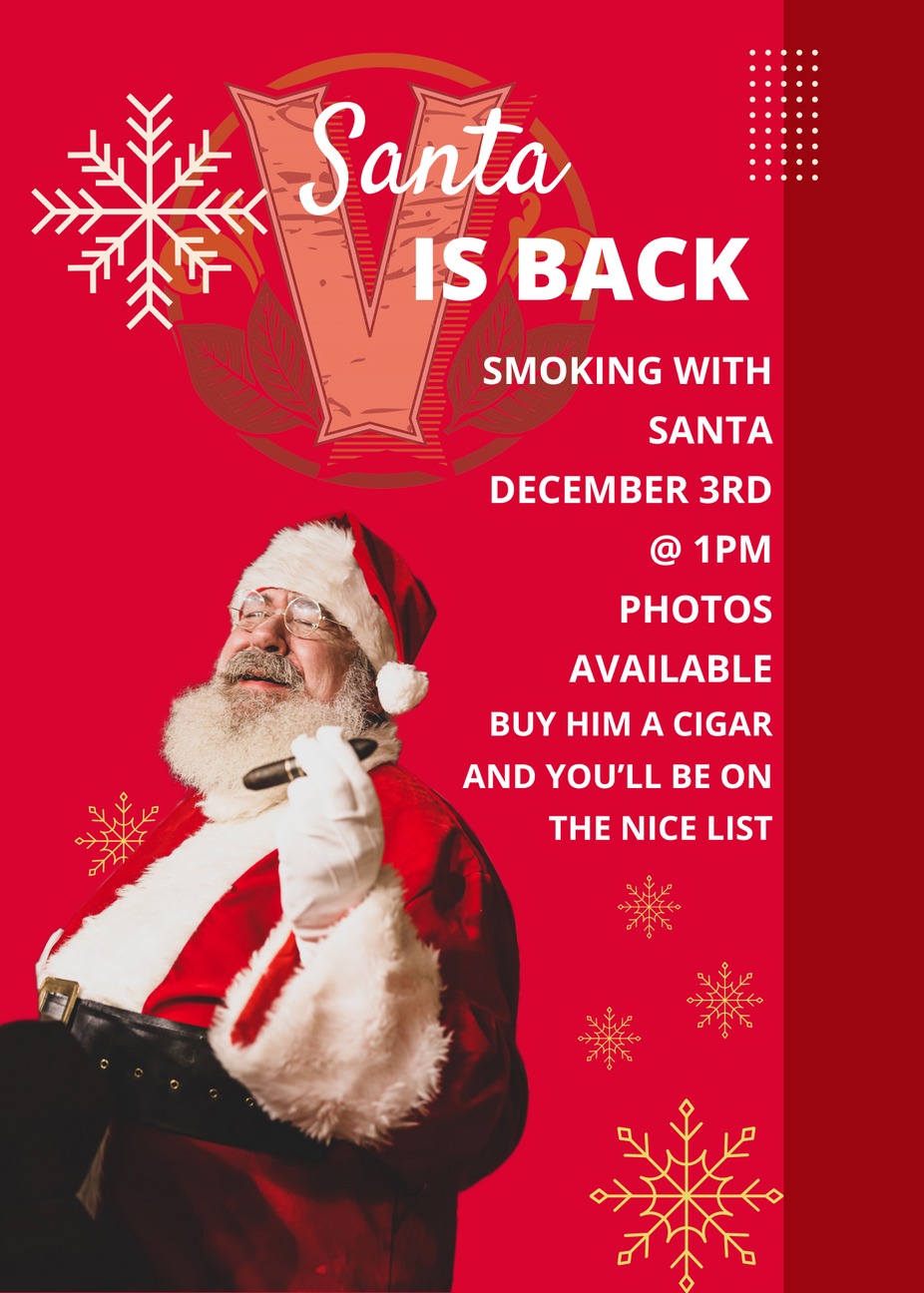 Smoking With Santa event photo