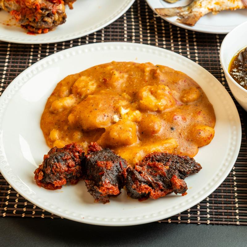 menu item 5 of 14, Yam Porridge Plate