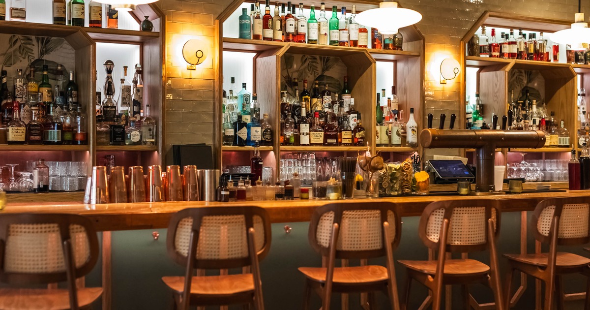 Interior, bar area