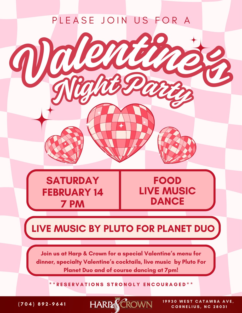 Pluto For Planet Duo - Valentine's Night Party at Harp & Crown! event photo