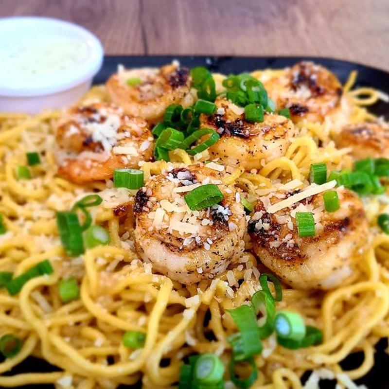 Garlic Parmesan Noodles photo