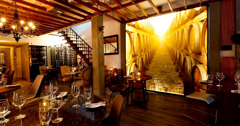 Interior, dining area