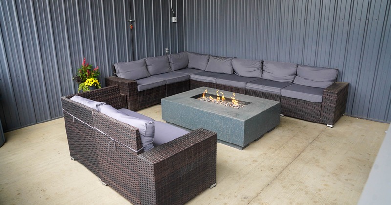 Interior, lounge area