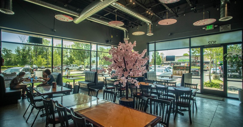 Interior, main dining area