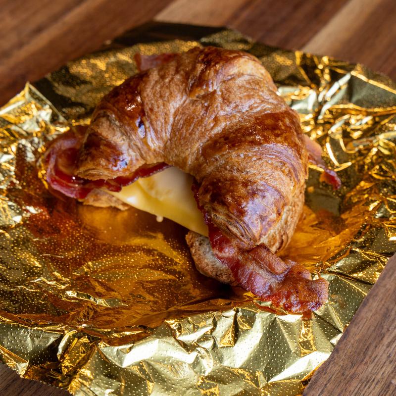 21. Croissant: Bacon, Egg, Cheese photo