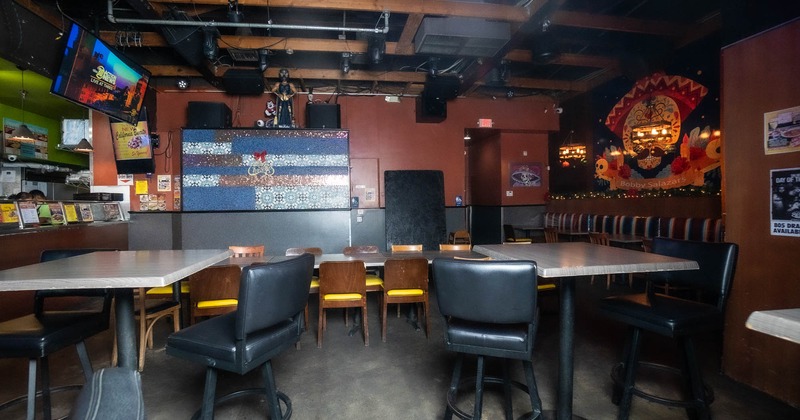 Interior, dining area