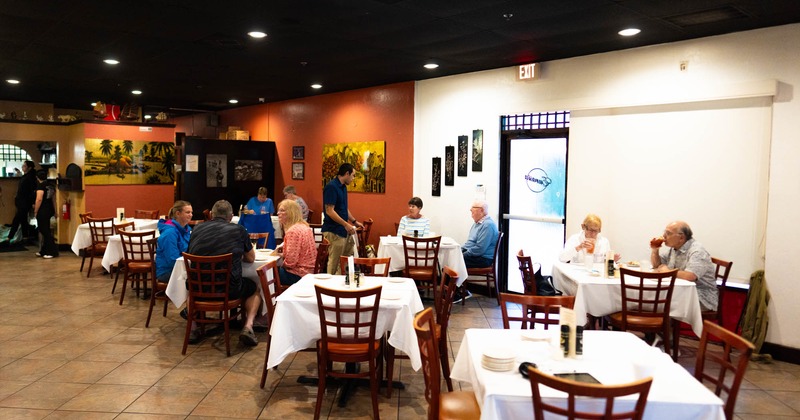 Restaurant dining area