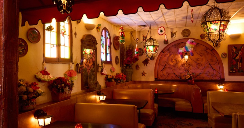 Interior, seating area