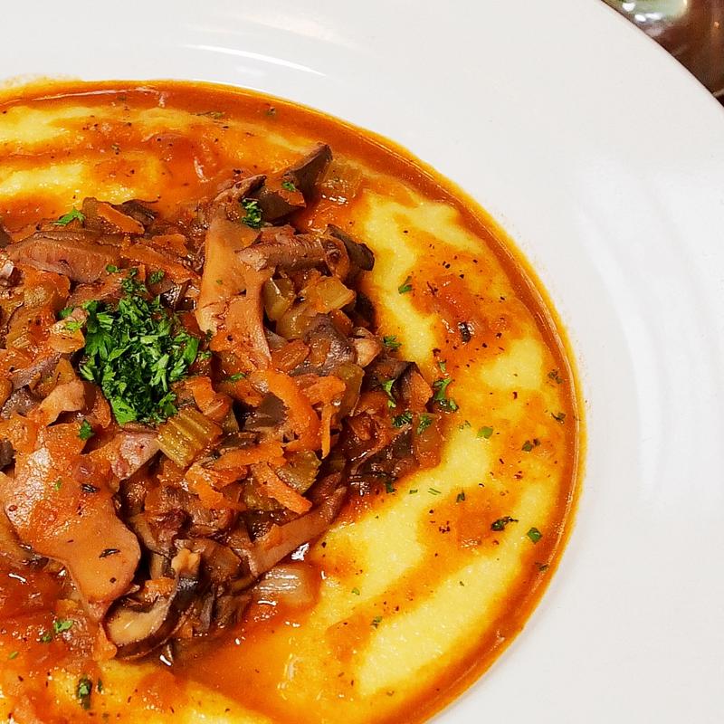 menu item 40 of 41, Mushroom Ragu with Polenta