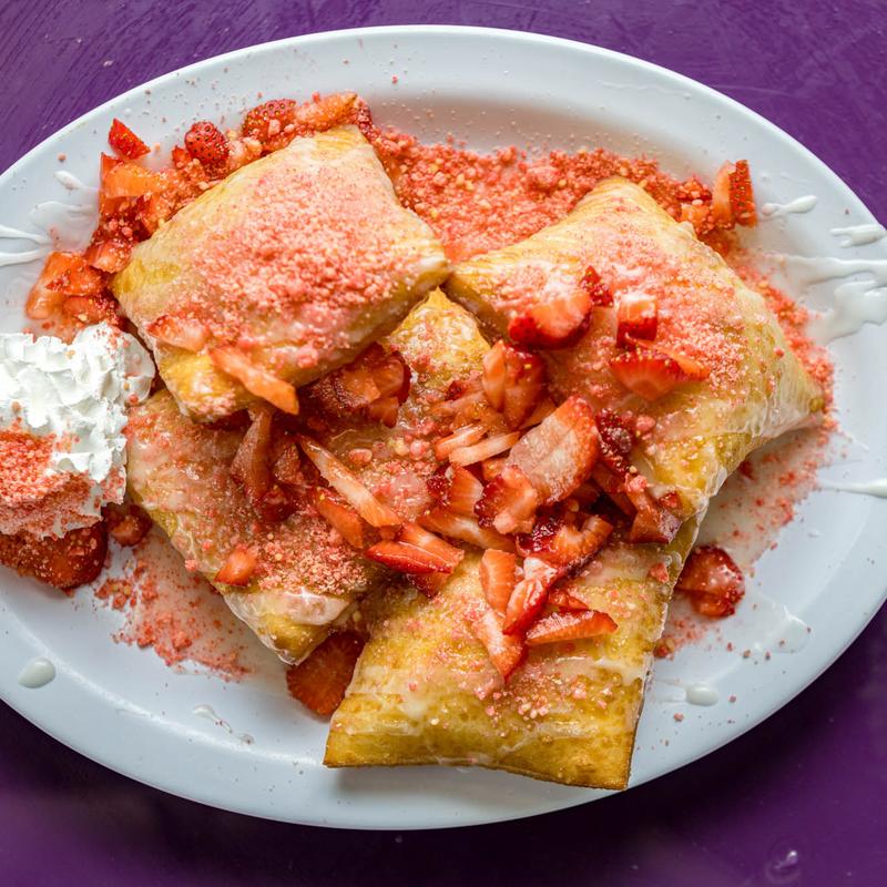 Strawberry Crunch Beignets photo