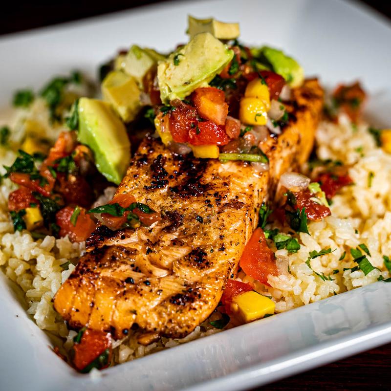 Mango Salmon Bowl photo