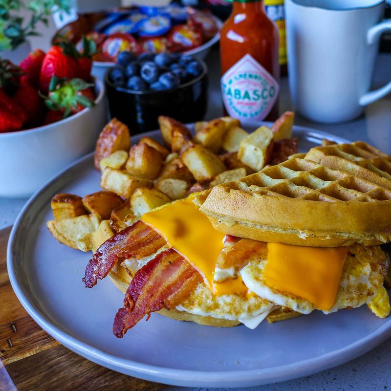 *Waffle Sandwich photo