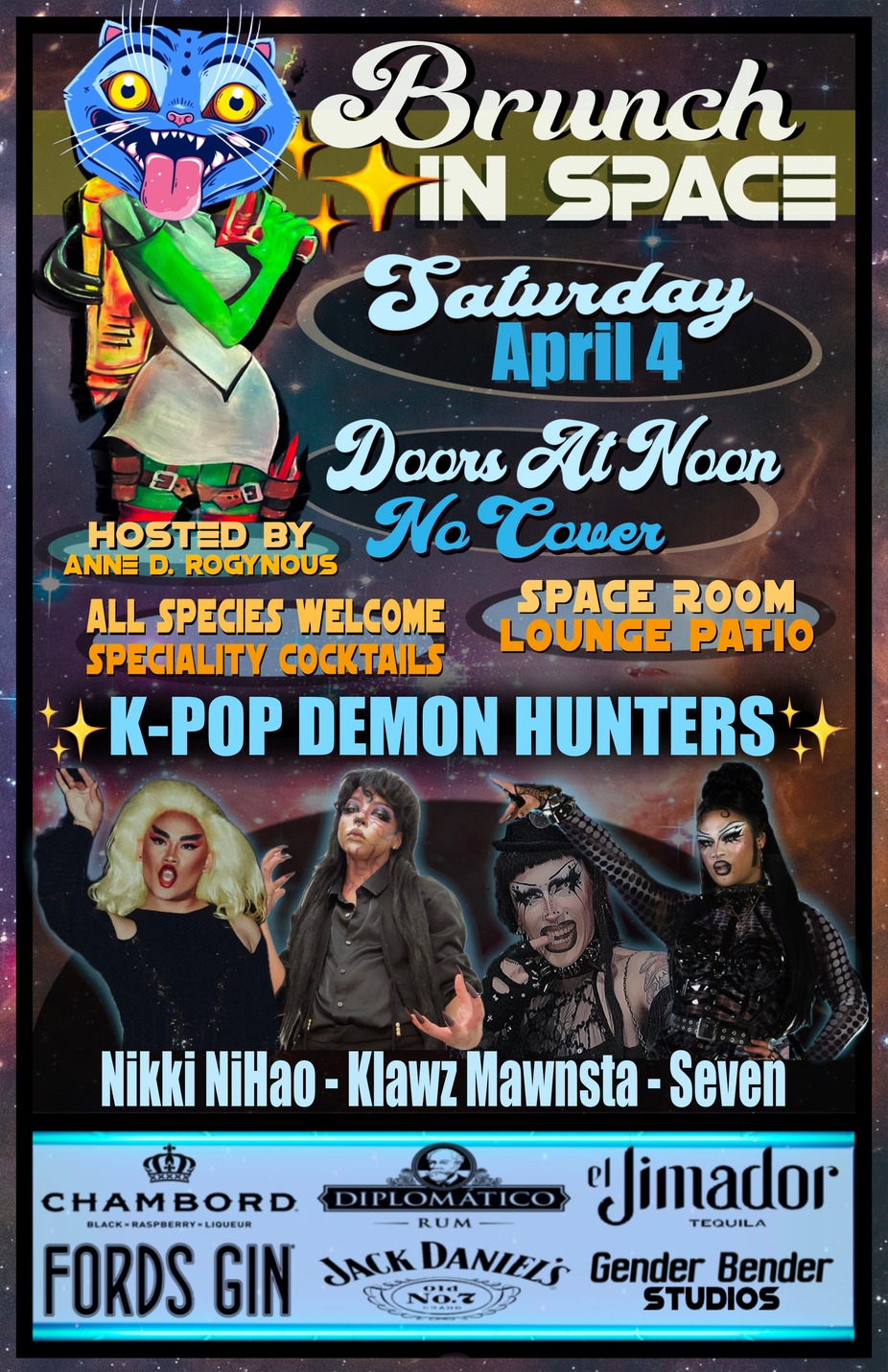 Drag Brunch in Space: K-Pop Demon Hunters event photo