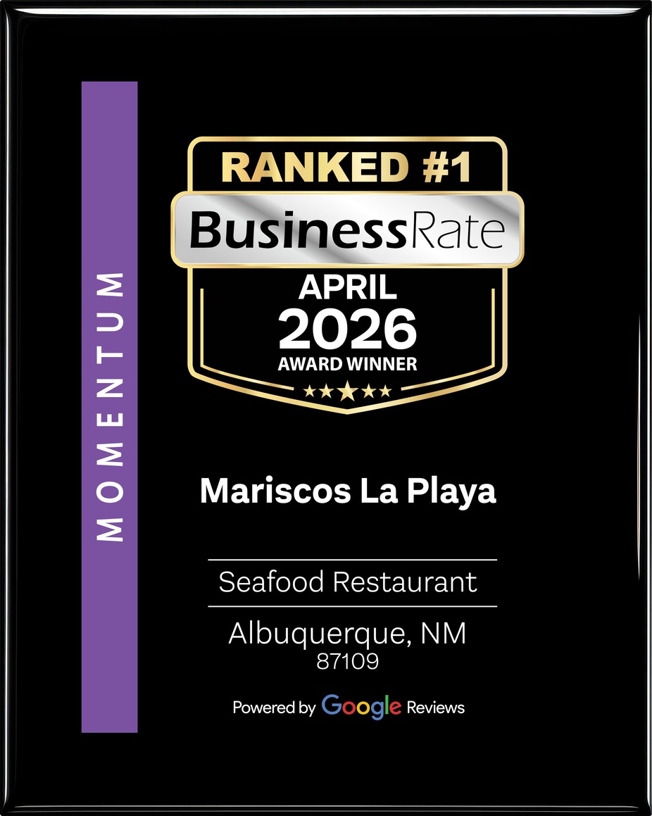 Mariscos La Playa Ranks #1 Best Seafood Restaurant 2026 by BusinessRate and Recent Google Reviews April