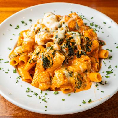 Baked Cheese Ravioli.