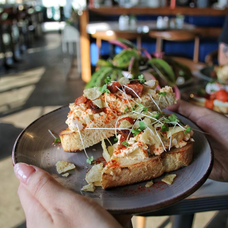 menu item 19 of 19, Deviled egg Toastie