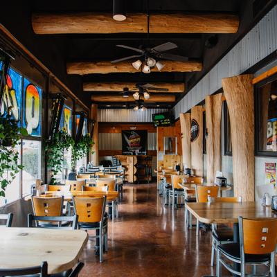 Interior dining area
