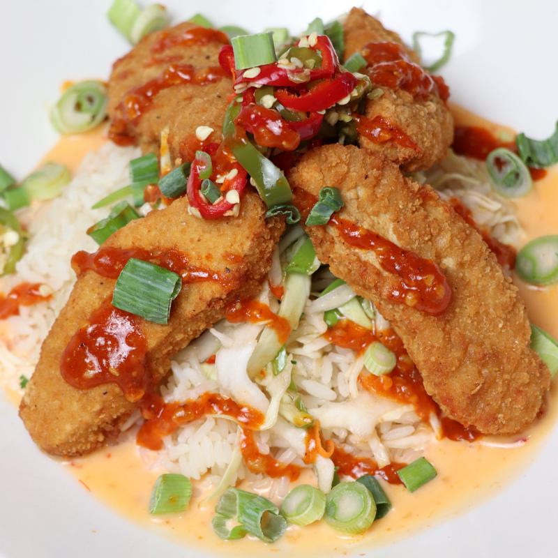 Sesame Chicken Rice Bowl (V) photo