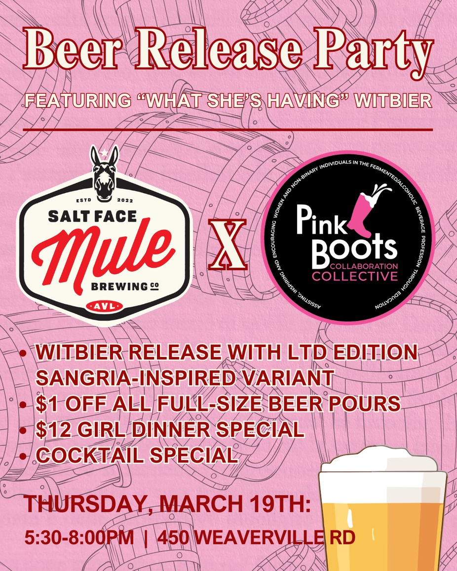 Pink Boots Society Collaboration Beer Release Party event photo