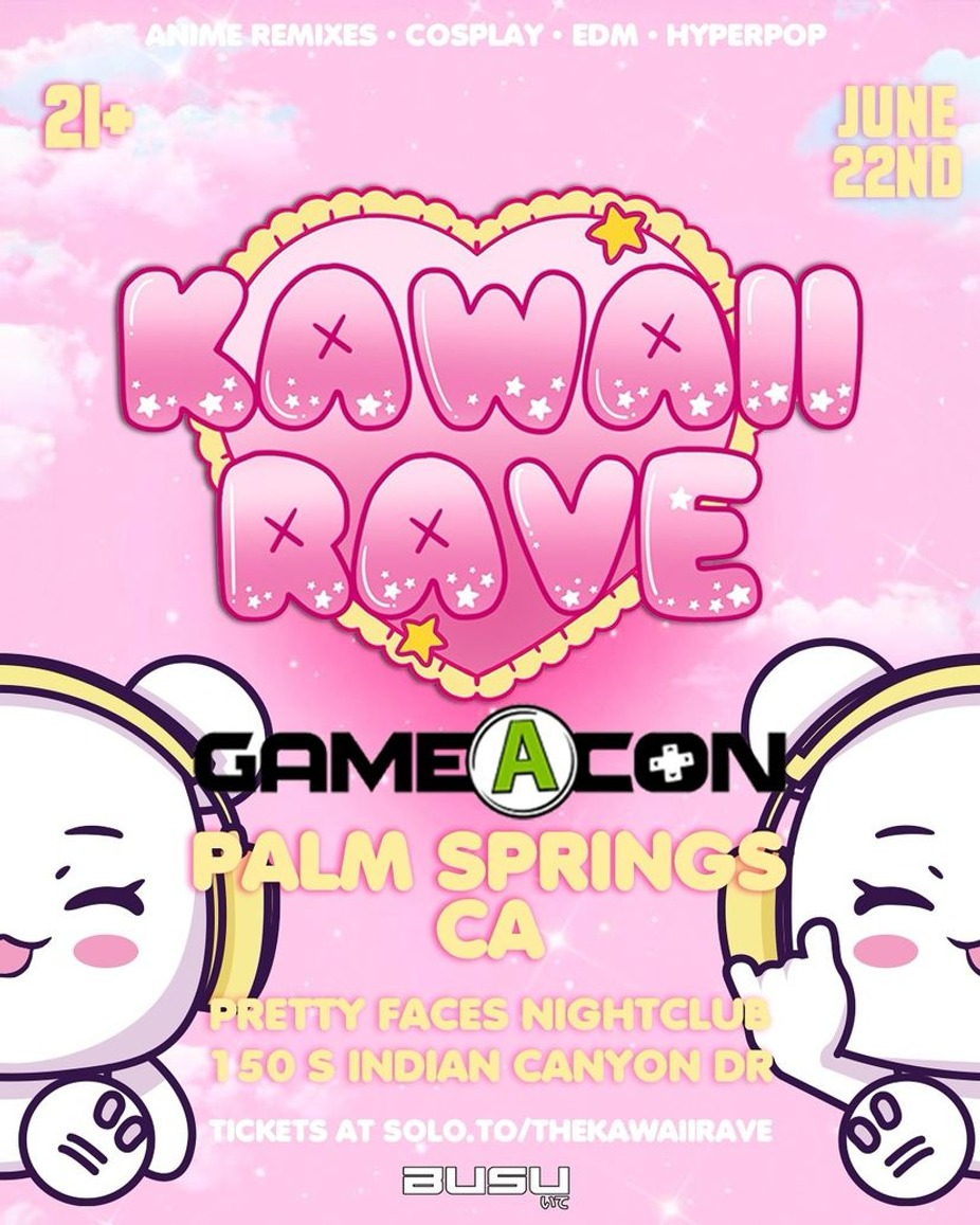 Kawaii Rave at Pretty Faces! event photo