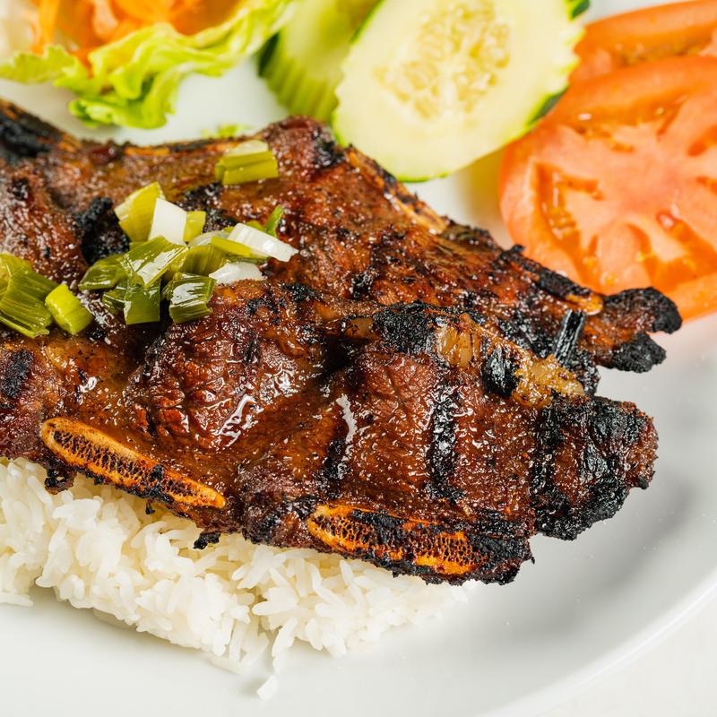 Rice with Korean Style Short Beef Ribs (Sườn Bò Đại Hàn) photo