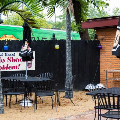 Patio space, seating