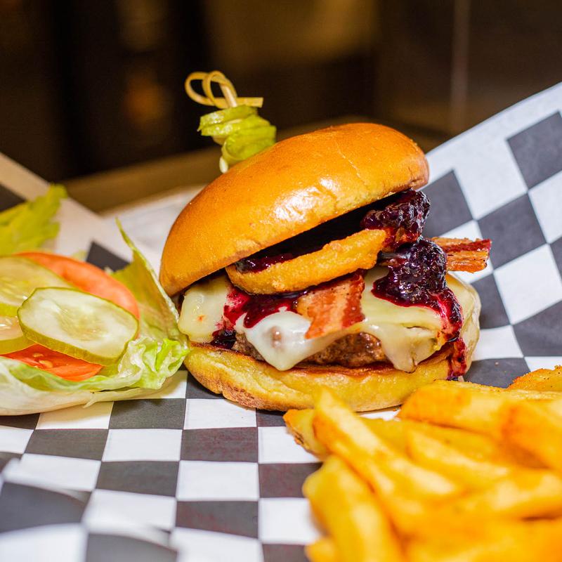 Blueberry Ghost Pepper Burger* photo