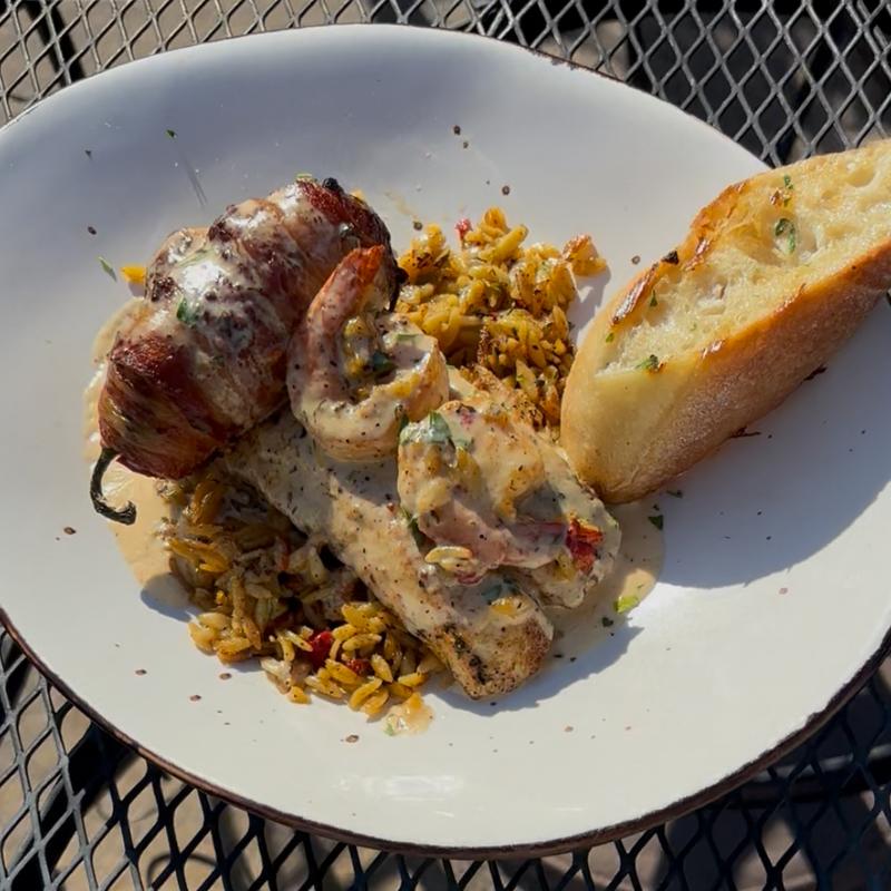 menu item 34 of 40, Blackened Redfish Etouffe