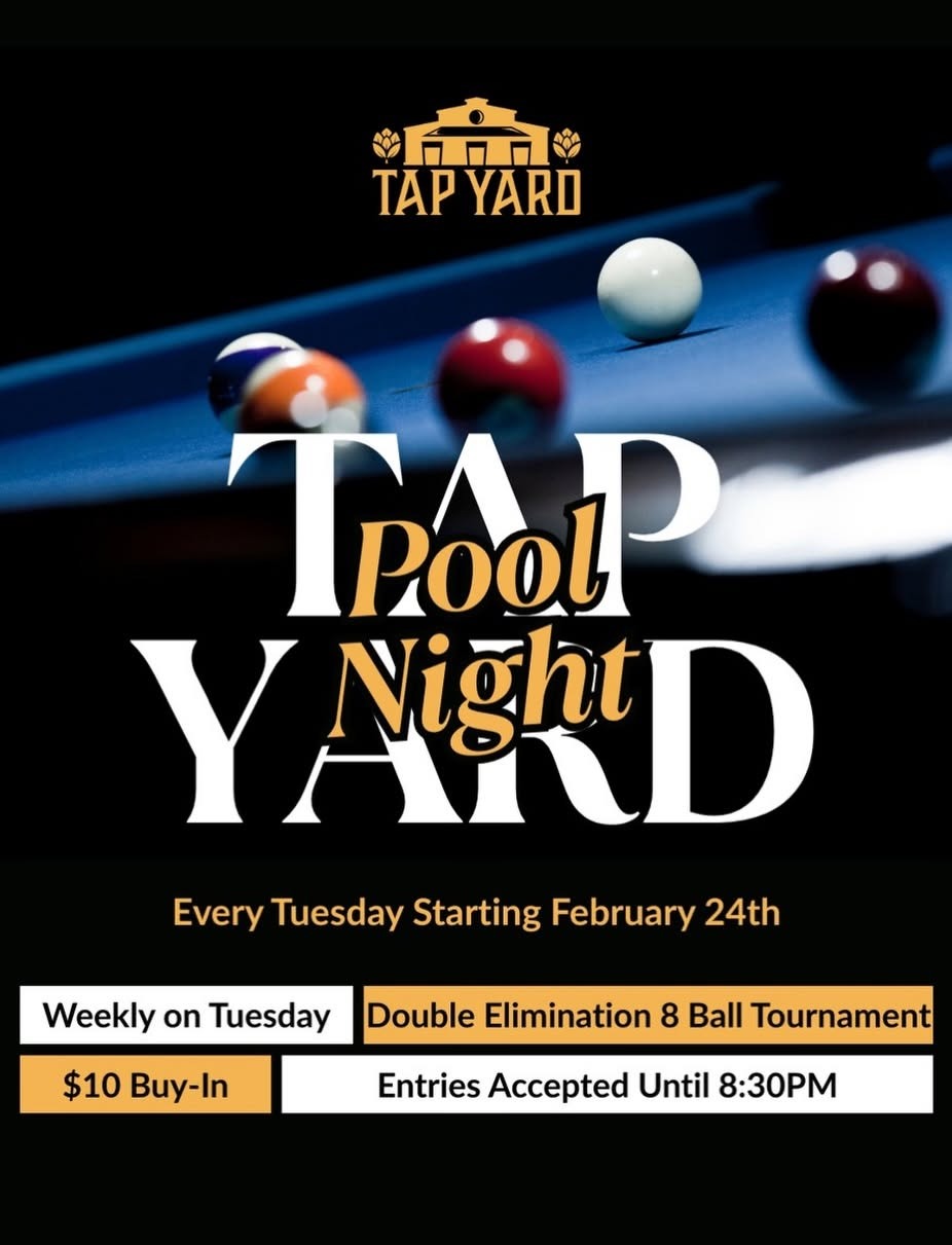 Tap Yard Pool Night event photo