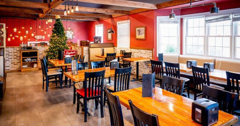 Interior, main dining area