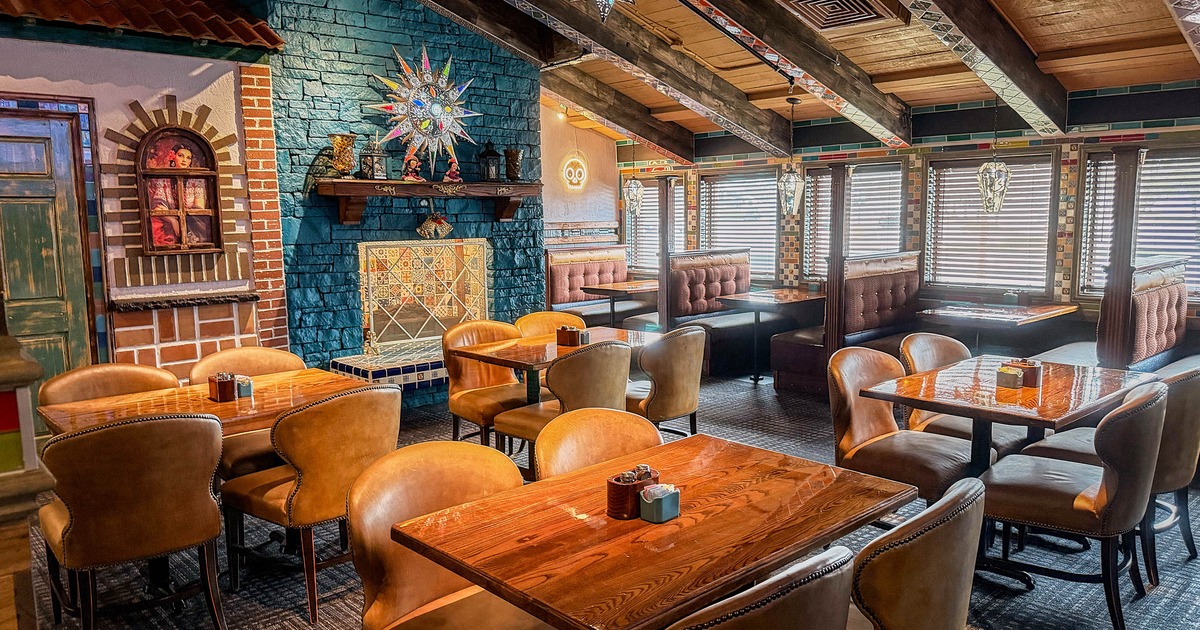 Interior, dining area