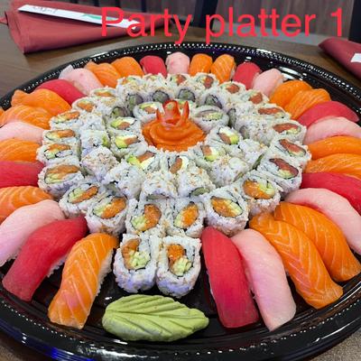 Sushi party platter.