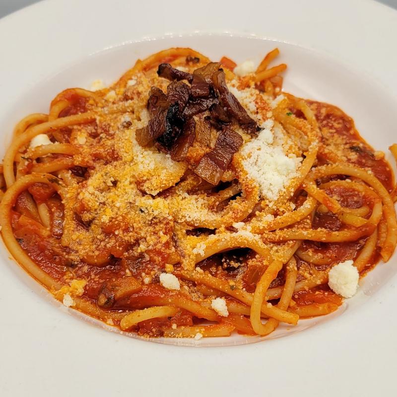 Bucatini Amatriciana photo