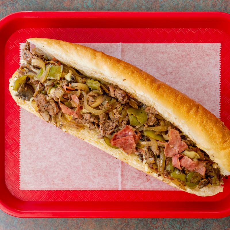 menu item 3 of 11, Wicked Famous Steak Bomb