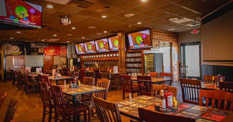 Interior, main dining area