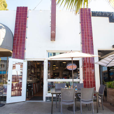 Restaurant exterior, main entrance