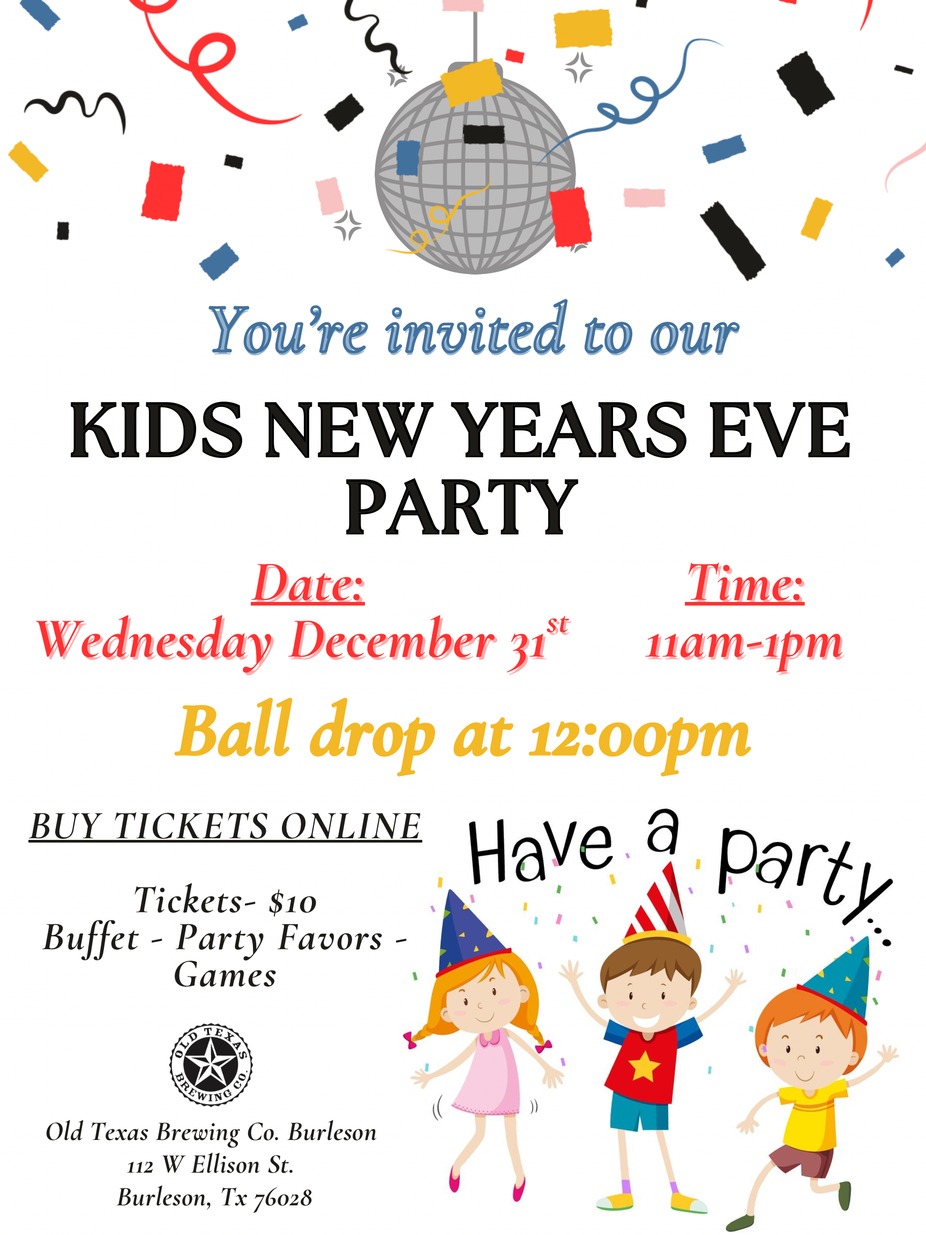 Kids New Year’s Eve Party event photo
