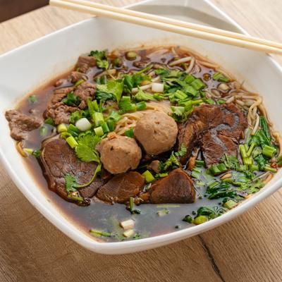Bowl of Titanic Beef Soup.