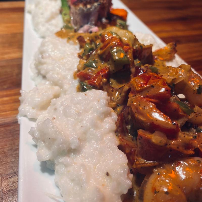 Patagonian Shrimp & Grits photo