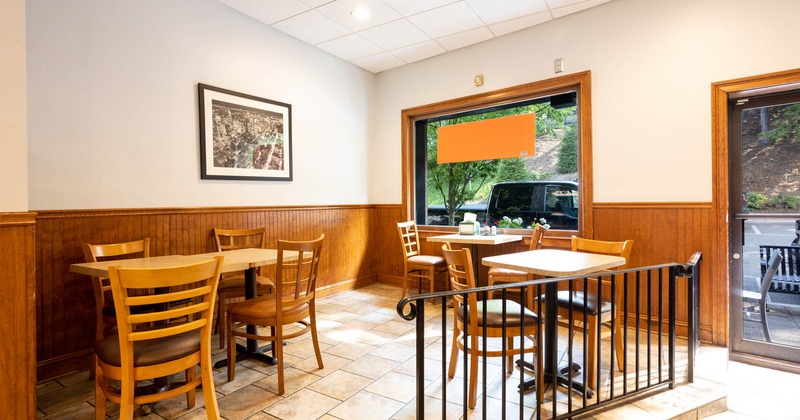 Interior, seating area