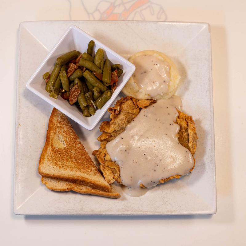menu item 4 of 9, Chicken Fried Steak