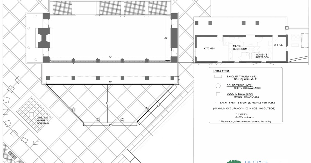 Restaurant blueprints