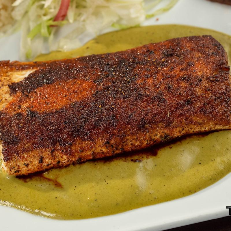 menu item 39 of 54, Pescado with Poblano Sauce