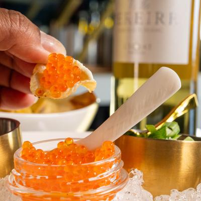 Red caviar.
