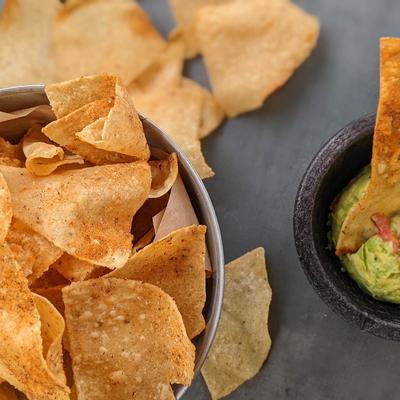 Chips and guacamole.