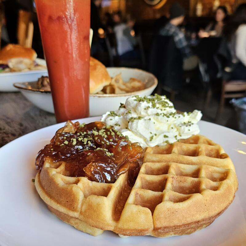 menu item 7 of 9, Loaded Waffle